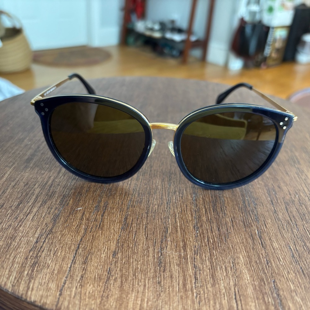 Celine Blue & Gold Sunglasses